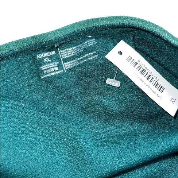 Adore Me Green Swim Bottom New With Tags - Picture 5 of 6